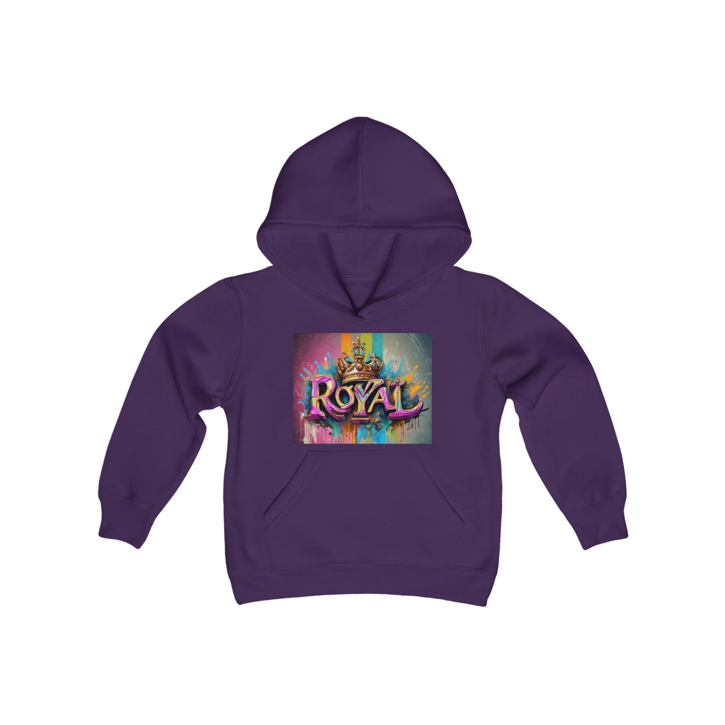 Royal Youth Heavy Blend Hooded Sweatshirt