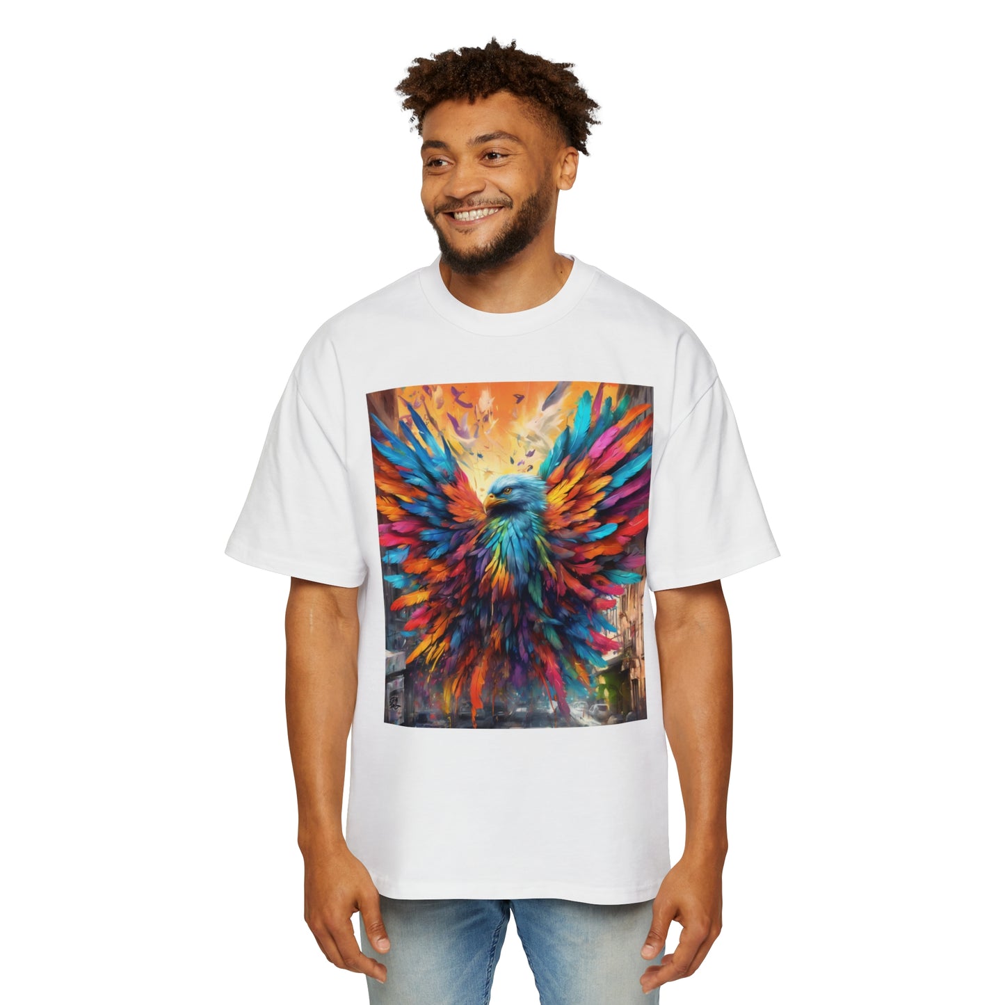 Phoenix Men's Heavy Oversized Tee