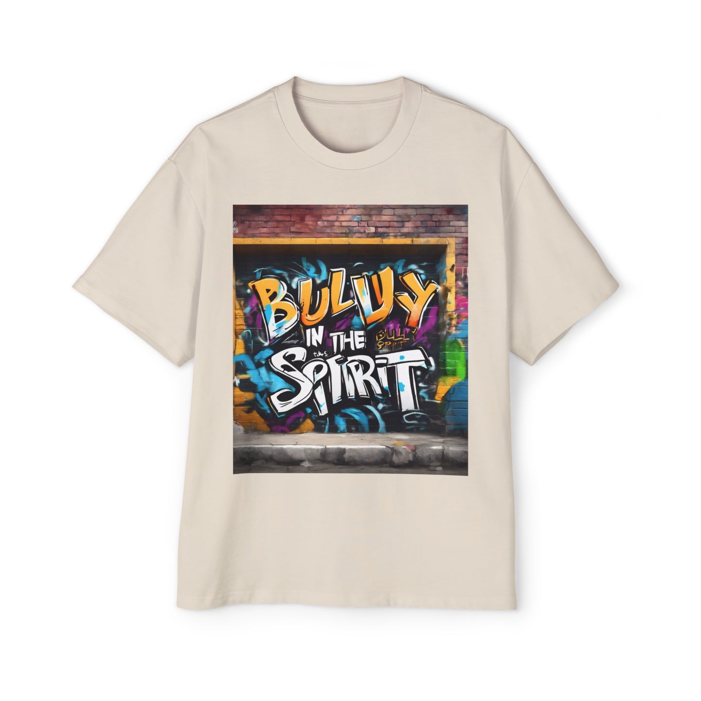 Bully in the Spirit Men's Heavy Oversized Tee