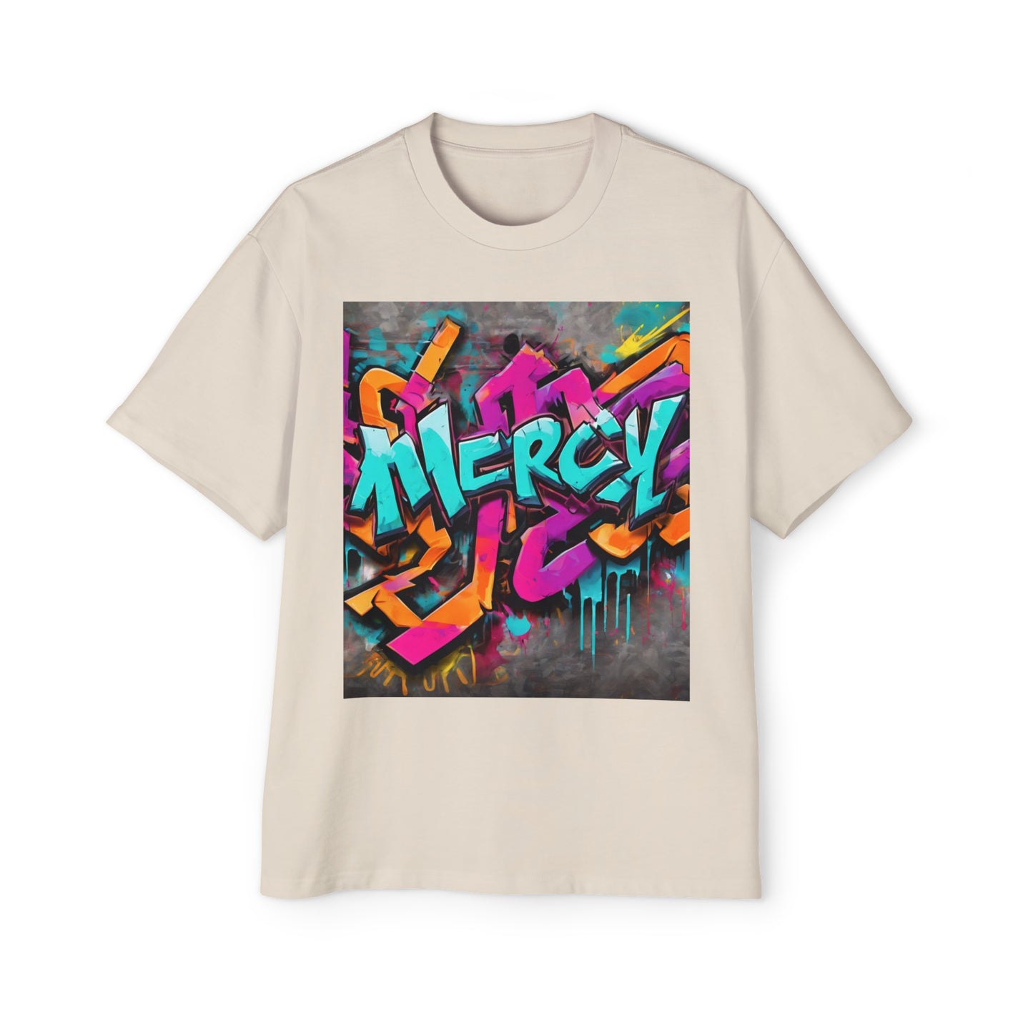 Mercy Men's Heavy Oversized Tee