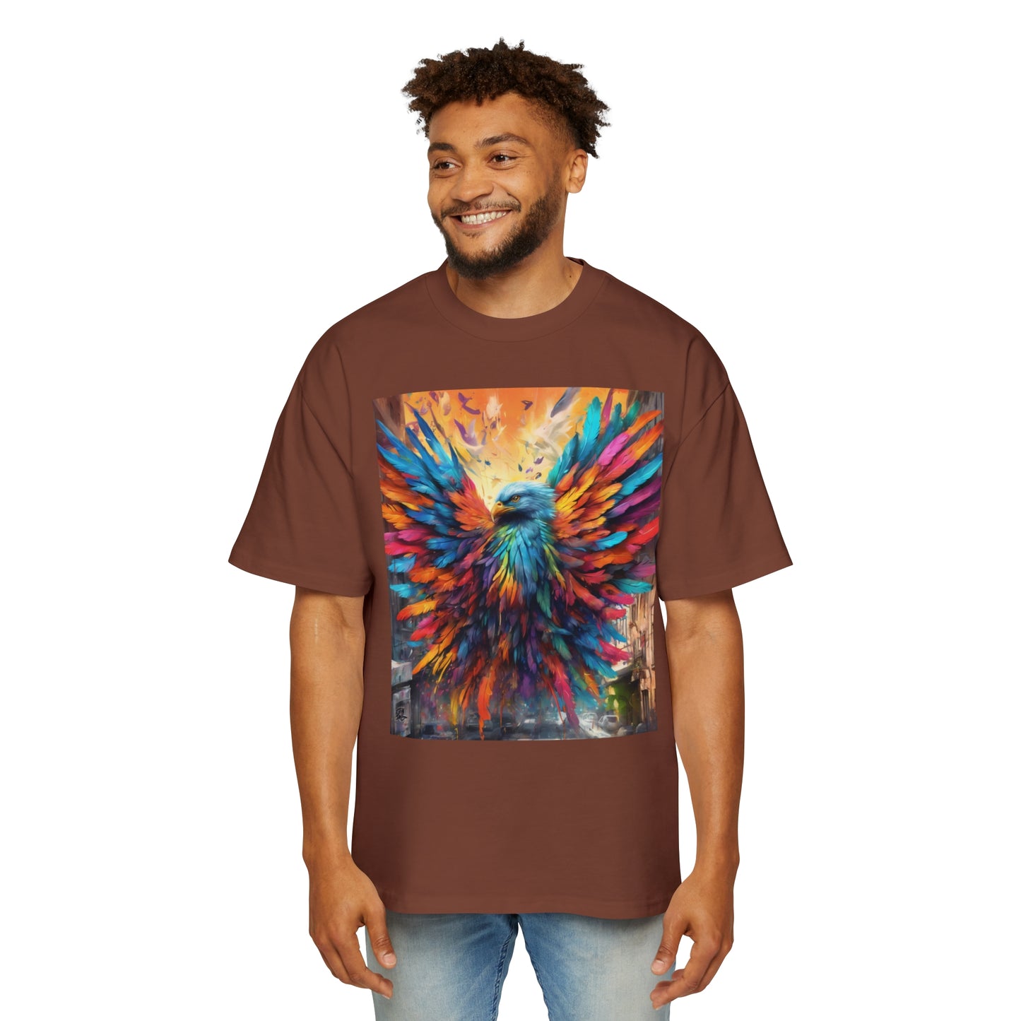 Phoenix Men's Heavy Oversized Tee