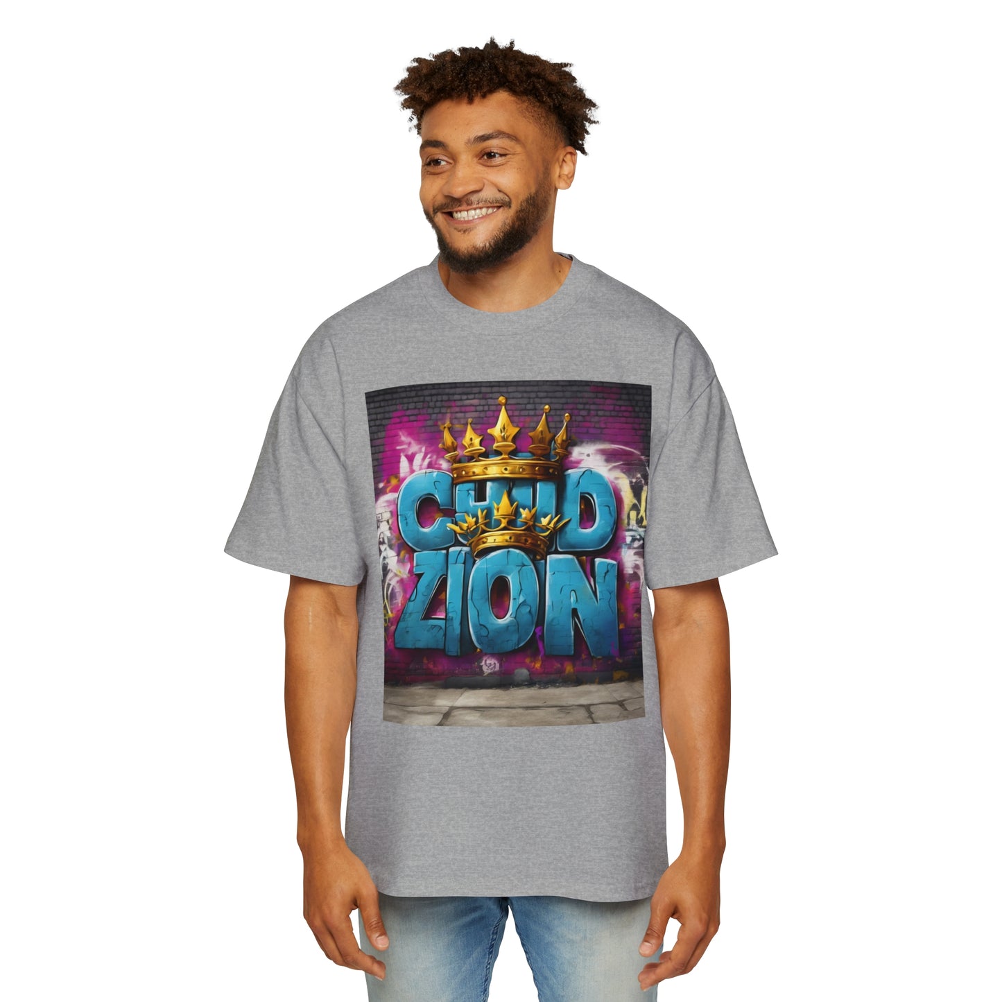 Child of Zion Men's Heavy Oversized Tee