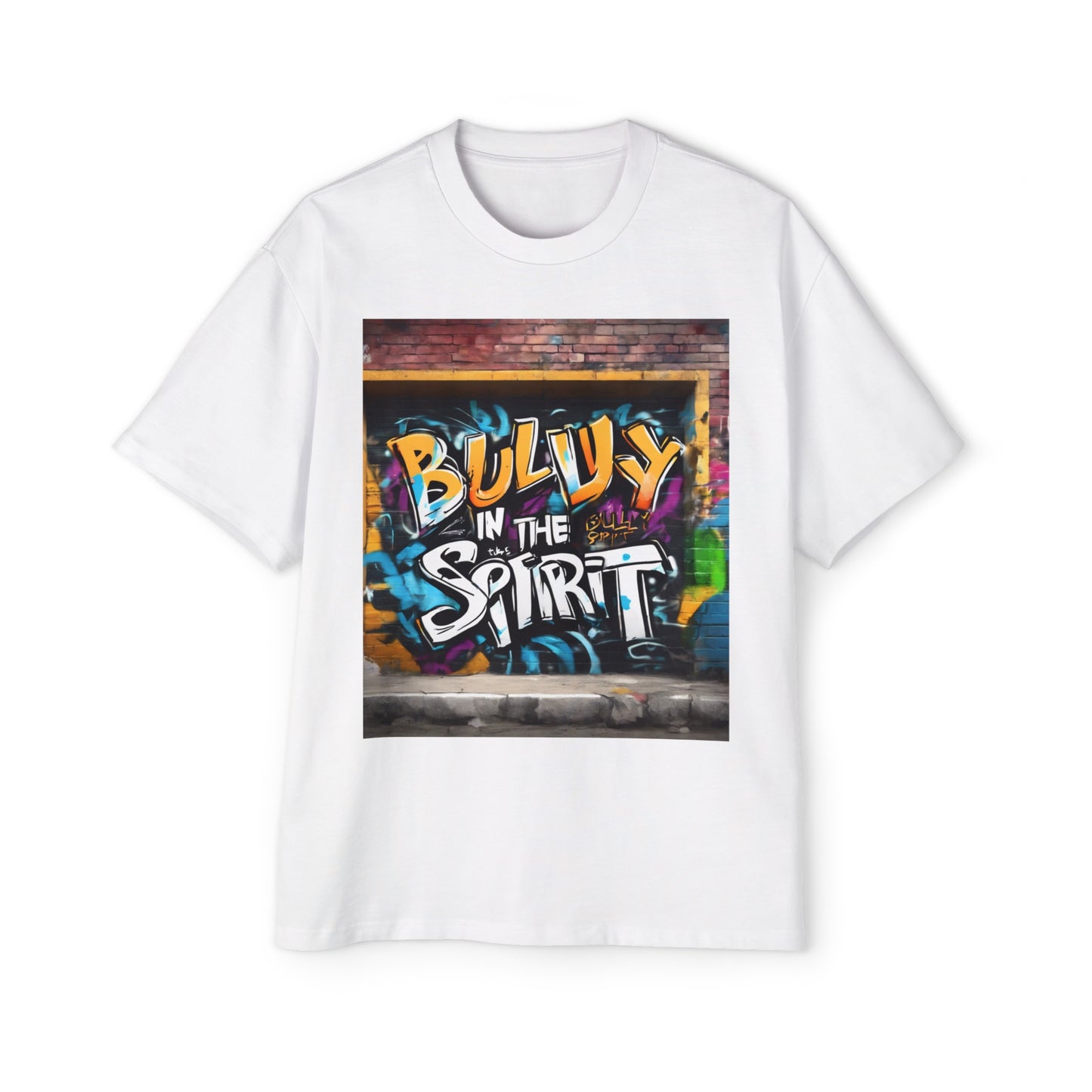 Bully in the Spirit Men's Heavy Oversized Tee