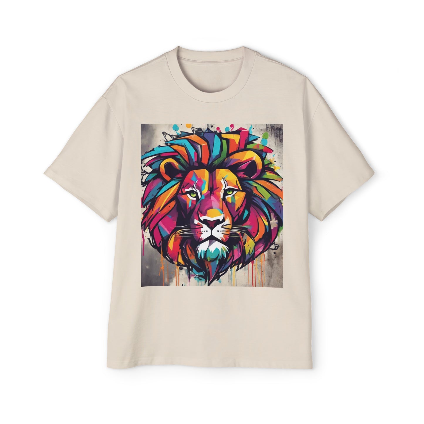 Lion of Judah Men's Heavy Oversized Tee