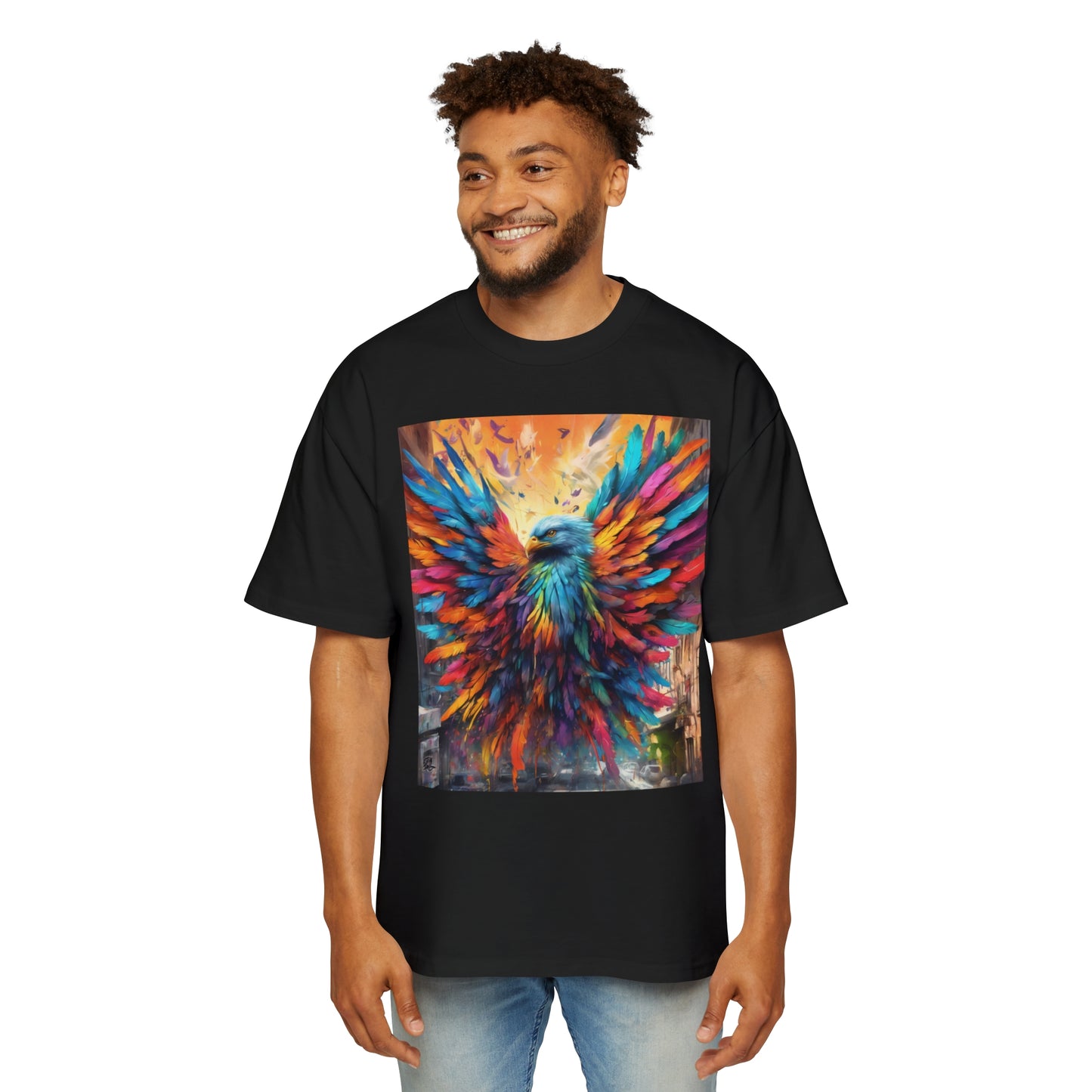 Phoenix Men's Heavy Oversized Tee