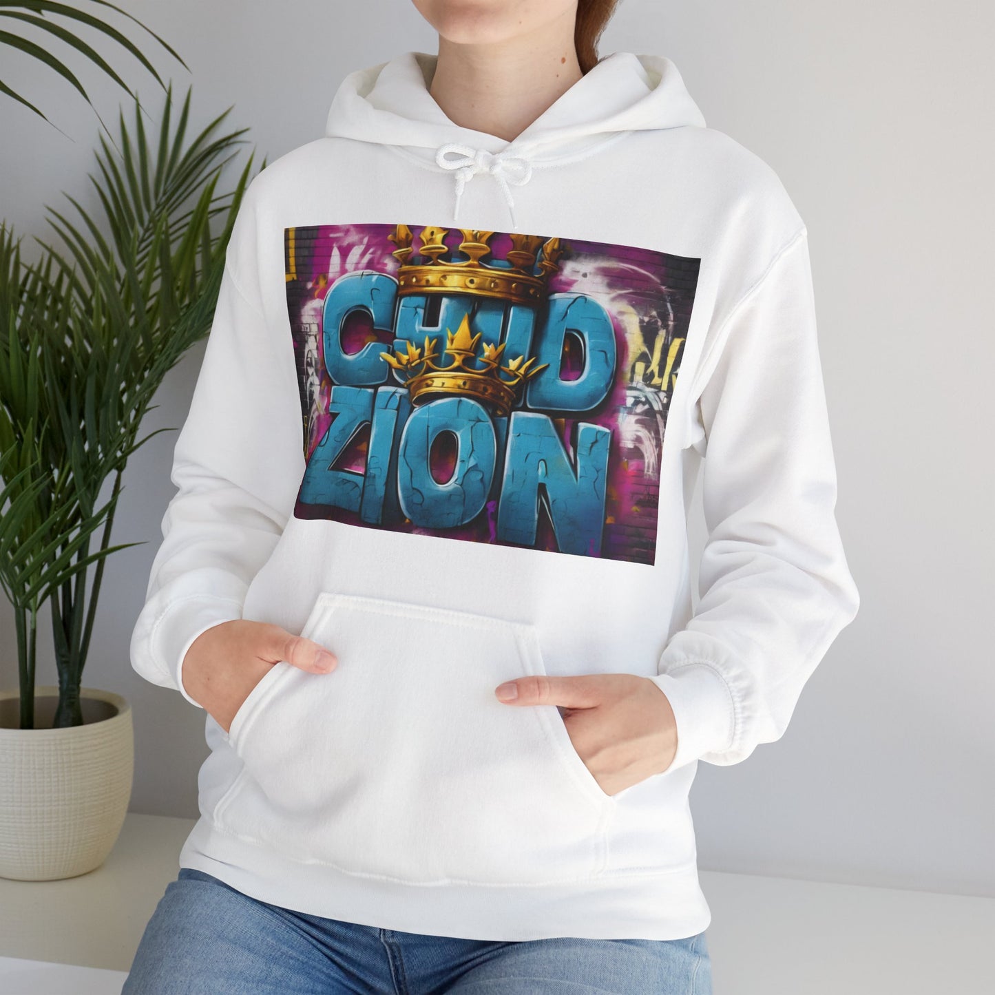 Child of Zion Unisex Heavy Blend™ Hooded Sweatshirt