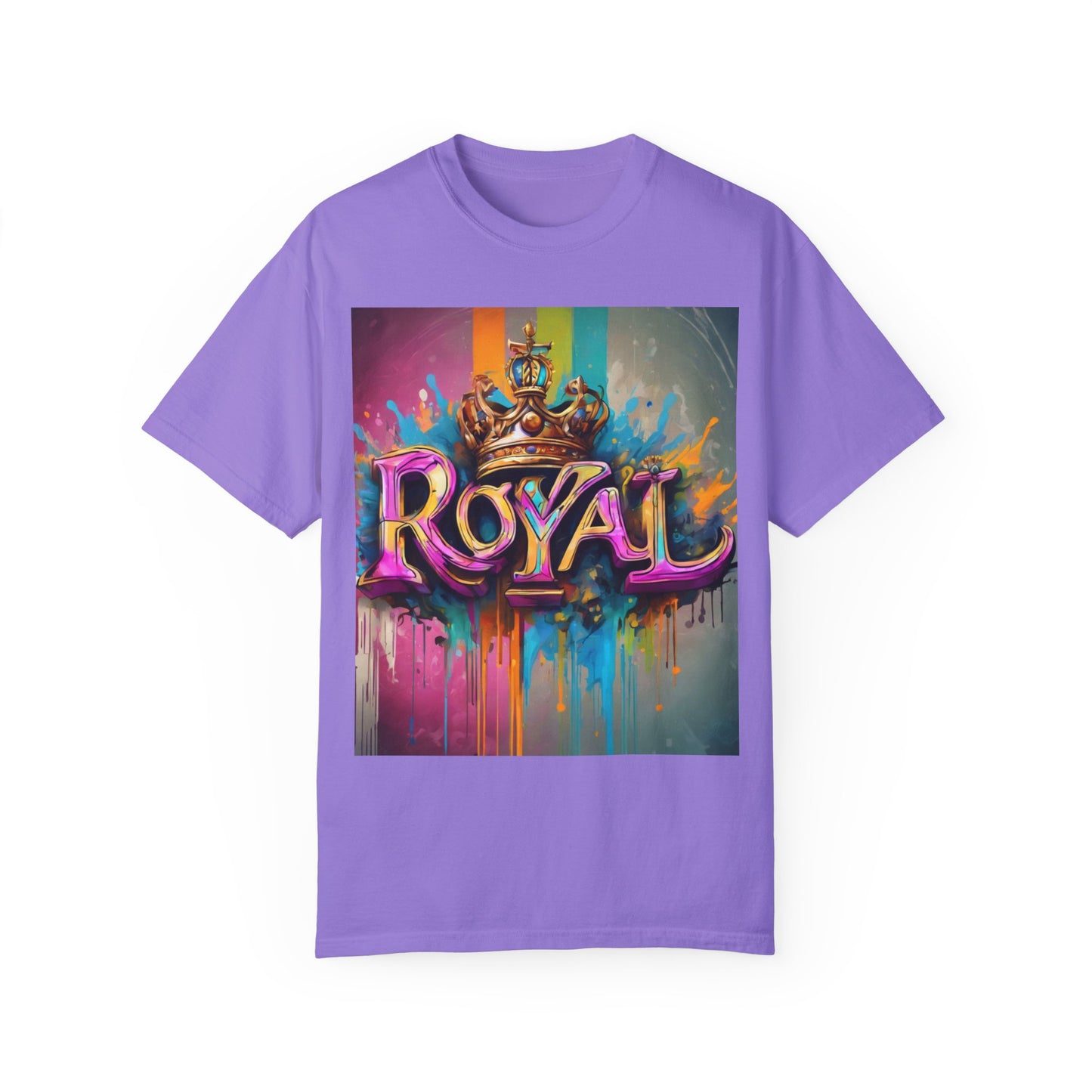 Royal Unisex Garment-Dyed T-shirt