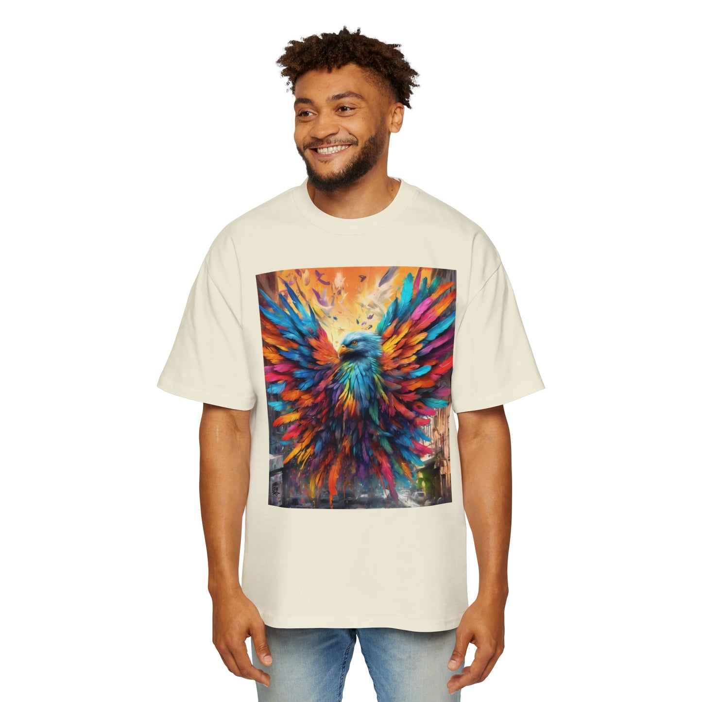 Phoenix Men's Heavy Oversized Tee