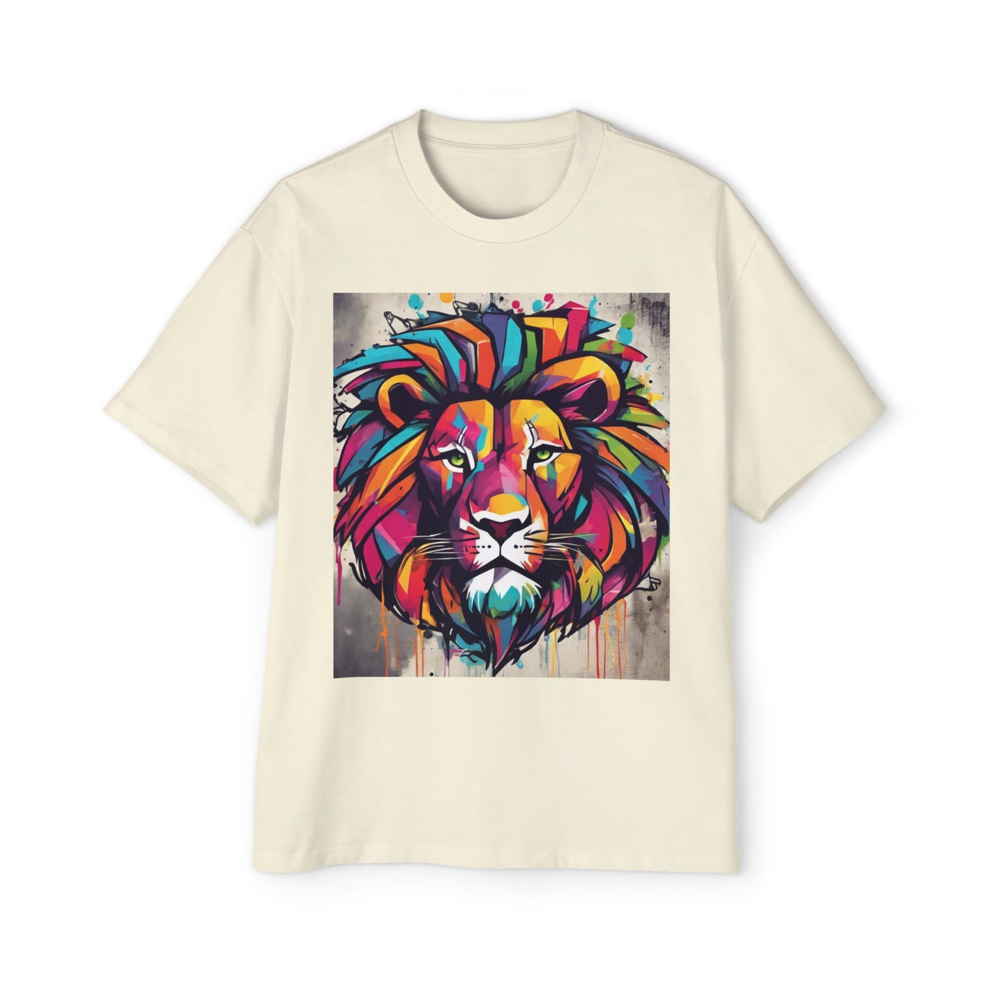 Lion of Judah Men's Heavy Oversized Tee