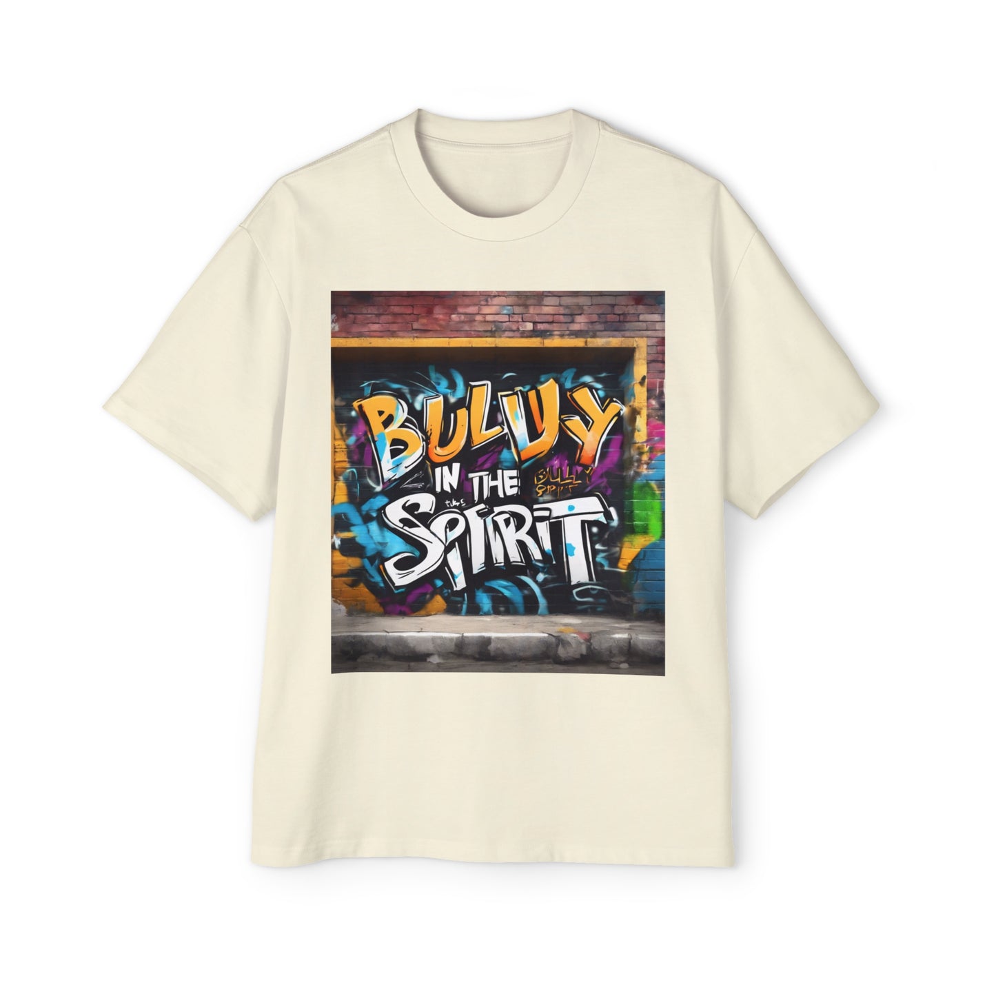 Bully in the Spirit Men's Heavy Oversized Tee
