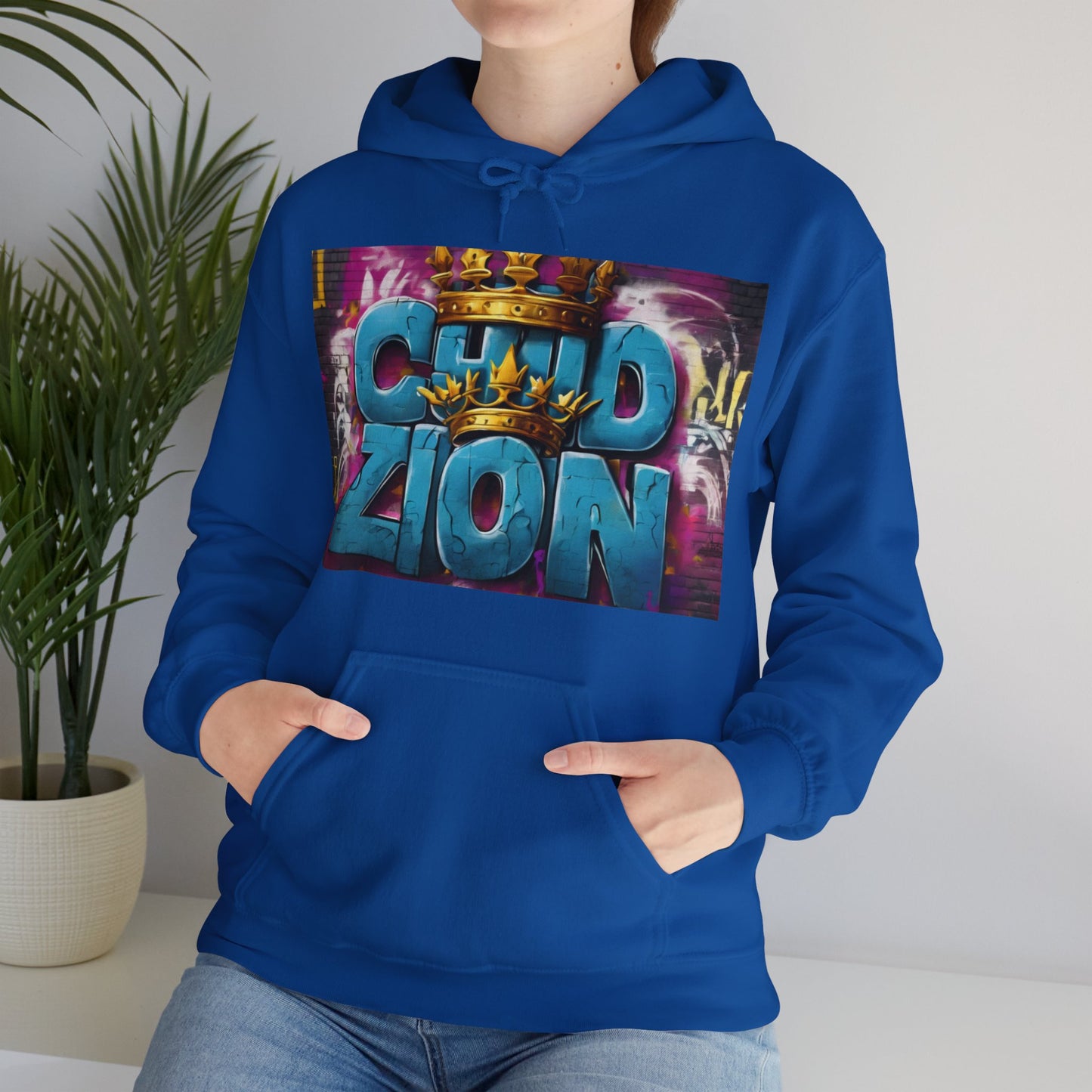 Child of Zion Unisex Heavy Blend™ Hooded Sweatshirt