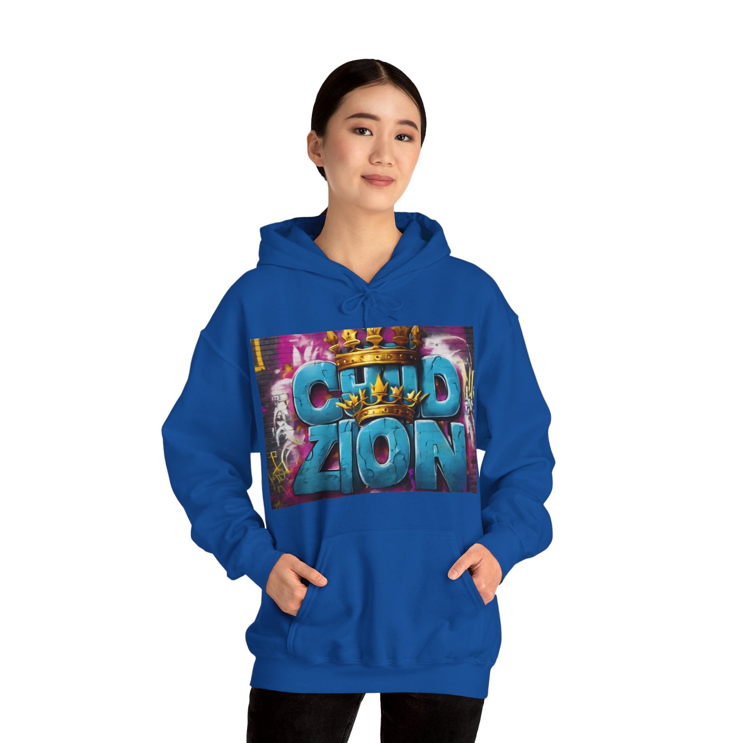 Child of Zion Unisex Heavy Blend™ Hooded Sweatshirt