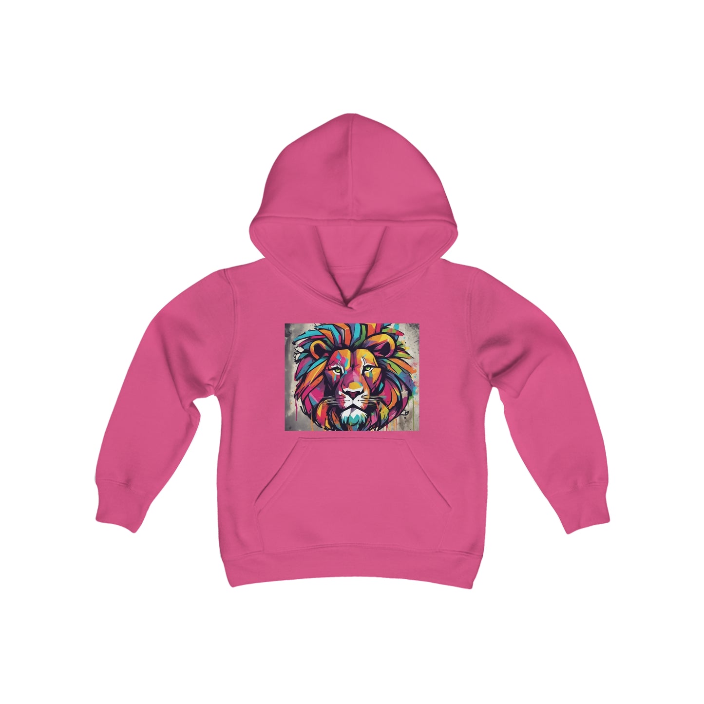Lion of Judah Youth Heavy Blend Hooded Sweatshirt
