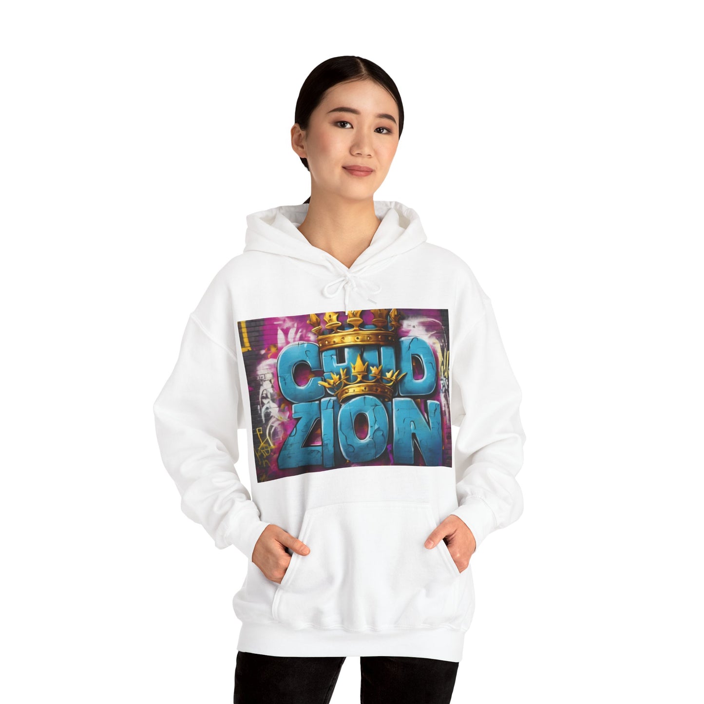 Child of Zion Unisex Heavy Blend™ Hooded Sweatshirt