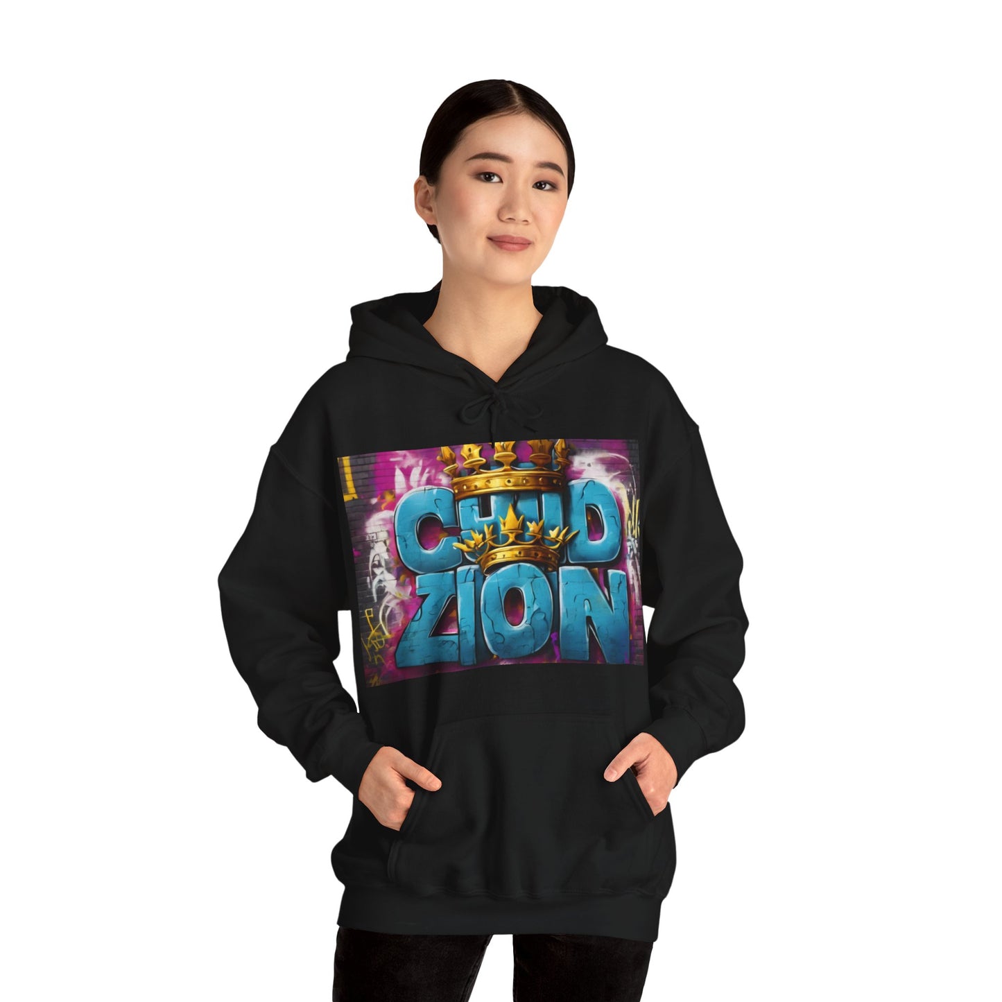 Child of Zion Unisex Heavy Blend™ Hooded Sweatshirt